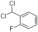 结构式 CAS# 320-65-0, 1-(二氯甲基)-2-氟苯; 2-氟苯亚甲基氯