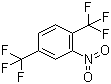 structure of CAS# 320-88-7, 2,5-Bis(trifluoromethyl)nitrobenzene;2-Nitro-1,4-bis(trifluoromethyl)benzene