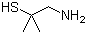 structure of CAS# 32047-53-3, 1-Amino-2-methylpropane-2-thiol