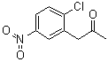 structure of CAS# 320576-24-7, 1-(2-Chloro-5-nitrophenyl)-2-propanone