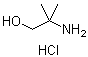 结构式 CAS# 3207-12-3, 2-氨基-2-甲基丙醇盐酸盐