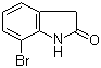 7-溴-2-吲哚酮分子结构 (CAS 320734-35-8)