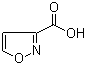 结构式 CAS# 3209-71-0, 3-异恶唑甲酸; 3-异噁唑甲酸