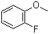 2-氟苯甲醚分子结构 (CAS 321-28-8)