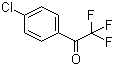 structure of CAS# 321-37-9, 4'-Chloro-2,2,2-trifluoroacetophenone;1-(4-Chlorophenyl)-2,2,2-trifluoroethanone; 1-(4-Chlorophenyl)-2,2,2-trifluoroethan-1-one