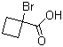 1-Bromocyclobutanecarboxylic acid molecular structure (CAS 32122-23-9)