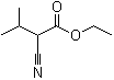 alpha-氰基异戊酸乙基酯分子结构 (CAS 3213-49-8)