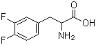 DL-3,4-Difluorophenylalanine molecular structure (CAS 32133-36-1)