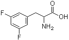 3,5-Difluoro-DL-phenylalanine molecular structure (CAS 32133-37-2)