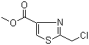 Methyl 2-(chloromethyl)thiazole-4-carboxylate molecular structure (CAS 321371-29-3)