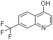 4-羟基-7-三氟甲基喹啉分子结构 (CAS 322-97-4)