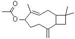 Caryophyllenol-II acetate molecular structure (CAS 32214-91-8)