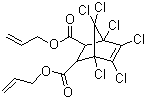Diallyl chlorendate molecular structure (CAS 3232-62-0)