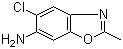结构式 CAS# 323579-00-6, 2-甲基-5-氯-6-氨基苯并恶唑