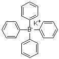 结构式 CAS# 3244-41-5, 四苯基硼酸钾