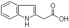 结构式 CAS# 32588-36-6, 1H-吲哚-2-乙酸