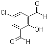 结构式 CAS# 32596-43-3, 5-氯-2-羟基间苯二甲醛