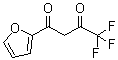 4,4,4-Trifluoro-1-(2-furyl)-1,3-butanedione molecular structure (CAS 326-90-9)