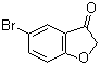 5-Bromobenzofuran-3-one molecular structure (CAS 3260-78-4)