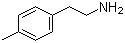 structure of CAS# 3261-62-9, 4-Methylphenethylamine;p-Methylphenethylamine; 2-(p-Tolyl)ethylamine