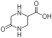 structure of CAS# 3262-59-7, 5-Oxo-2-piperazinecarboxylic acid