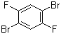 结构式 CAS# 327-51-5, 1,4-二溴-2,5-二氟苯