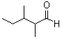 结构式 CAS# 32749-94-3, 2,3-二甲基戊醛