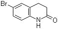 6-Bromo-1,2,3,4-tetrahydro-2-quinolinone molecular structure (CAS 3279-90-1)