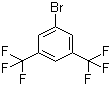 3,5-Bis(trifluoromethyl)bromobenzene molecular structure (CAS 328-70-1)