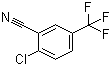 structure of CAS# 328-87-0, 2-Chloro-5-trifluoromethylbenzonitrile;4-Chloro-3-cyanobenzotrifluoride