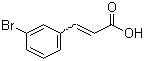 3-Bromocinnamic acid molecular structure (CAS 32862-97-8)