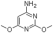 structure of CAS# 3289-50-7, 4-Amino-2,6-dimethoxypyrimidine;2,6-Dimethoxy-4-aminopyrimidine