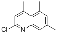 2-Chloro-4,5,7-trimethylquinoline molecular structure (CAS 329210-71-1)