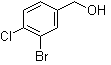 结构式 CAS# 329218-12-4, 3-溴-4-氯苯甲醇