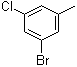 structure of CAS# 329944-72-1, 5-Bromo-3-chlorotoluene;3-Chloro-5-methyl-bromobenzene; 1-Bromo-3-chloro-5-methylbenzene