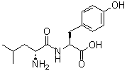 D-Leucyl-L-tyrosine molecular structure (CAS 3303-29-5)