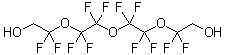 1H,1H,11H,11H-Dodecafluoro-3,6,9-trioxaundecane-1,11-diol molecular structure (CAS 330562-44-2)