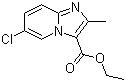 structure of CAS# 330858-13-4, Ethyl 6-chloro-2-methylimidazo[1,2-a]pyridine-3-carboxylate