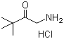 1-Amino-3,3-dimethylbutan-2-one hydrochloride molecular structure (CAS 33119-72-1)