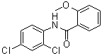 structure of CAS# 331435-43-9, N-(2,4-Dichlorophenyl)-2-methoxybenzamide