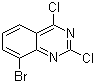 8-Bromo-2,4-dichloroquinazoline molecular structure (CAS 331647-05-3)