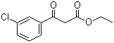 Ethyl (3-chlorobenzoyl)acetate molecular structure (CAS 33167-21-4)