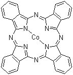 structure of CAS# 3317-67-7, Cobalt(II) phthalocyanine;Phthalocyanine cobalt(II) salt; [29H,31H-Phthalocyaninato-N29,N30,N31,N32]cobalt