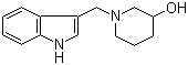 1-(1H-Indol-3-ylmethyl)-3-piperidinol molecular structure (CAS 331976-99-9)