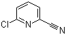 structure of CAS# 33252-29-8, 2-Chloro-6-cyanopyridine;6-Chloropyridine-2-carbonitrile