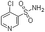 结构式 CAS# 33263-43-3, 4-氯吡啶-3-磺酰胺