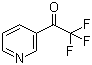 3-(Trifluoroacetyl)pyridine molecular structure (CAS 33284-21-8)