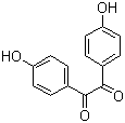 4,4'-二羟基苯偶酰分子结构 (CAS 33288-79-8)
