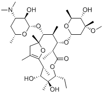 Erythromycin EP Impurity E molecular structure (CAS 33396-29-1)