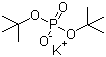 structure of CAS# 33494-80-3, Potassium di-tert-butylphosphate;Di-tert-butyl phosphate potassium salt